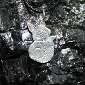 Pendentif petit renard en argent