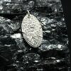 Pendentif fleur et saphir brute réversible – Image 3