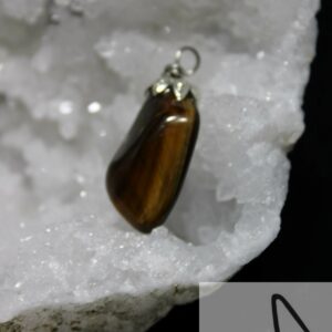 Pendentif œil de tigre